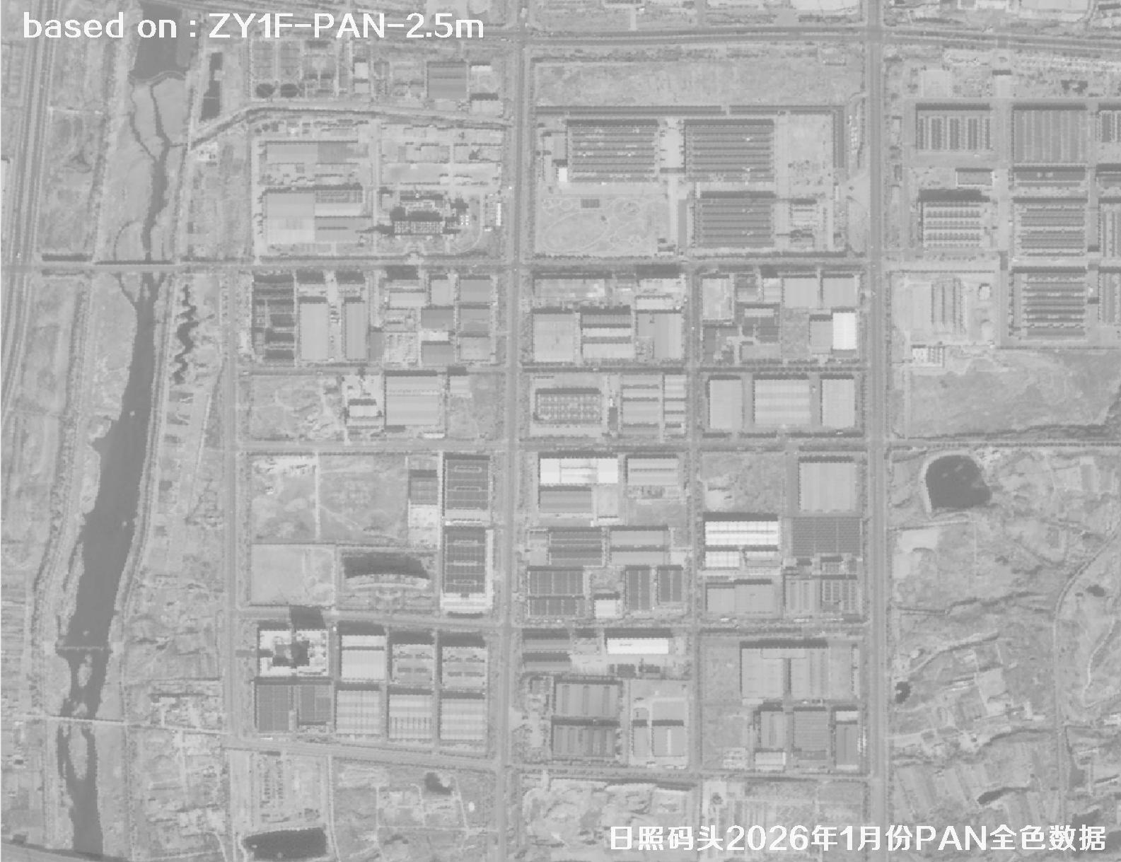 日照港口2026年ZY1F卫星2.5米PAN全色影像数据
