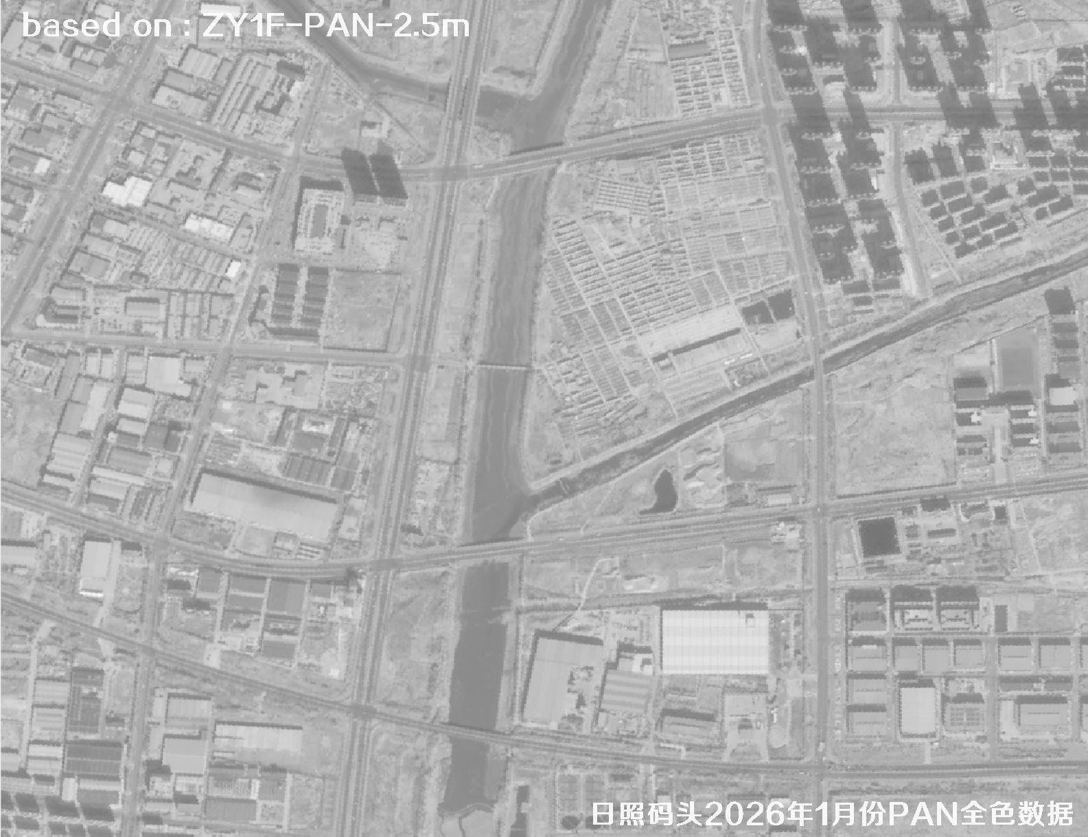 日照港口2026年ZY1F卫星2.5米PAN全色影像数据
