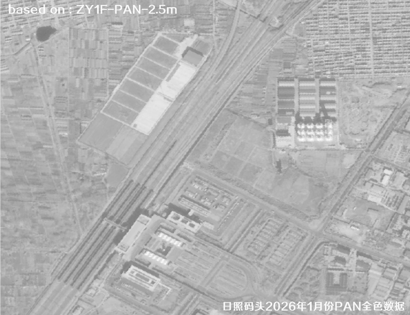 日照港口2026年ZY1F卫星2.5米PAN全色影像数据