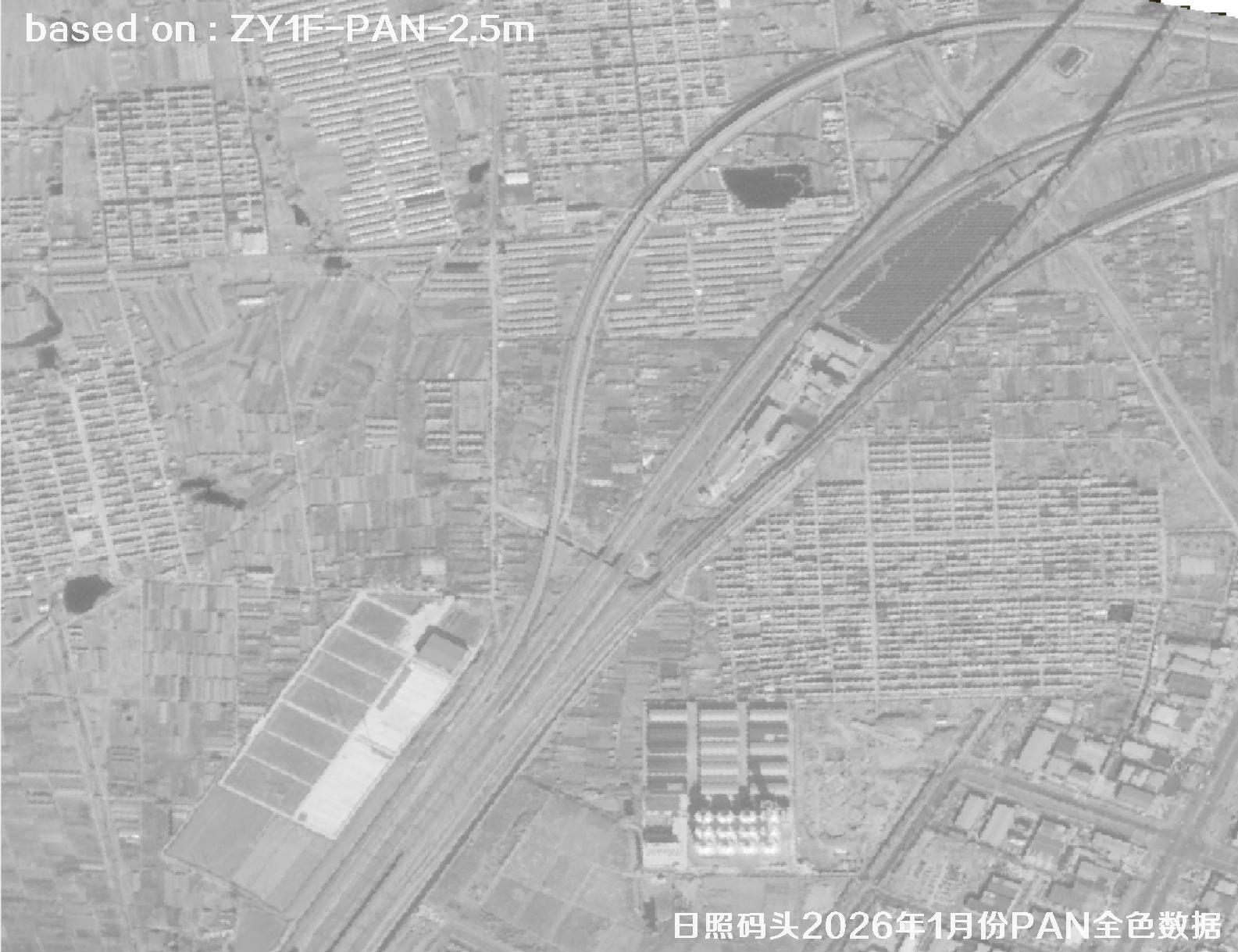 日照港口2026年ZY1F卫星2.5米PAN全色影像数据
