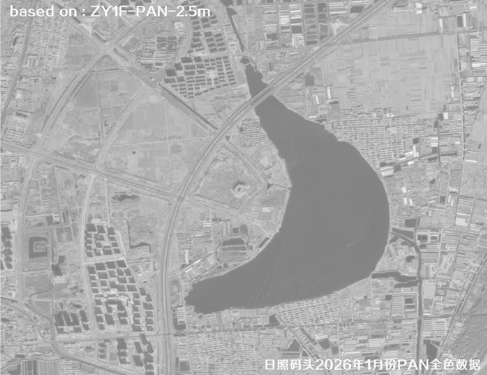 日照港口2026年ZY1F卫星2.5米PAN全色影像数据
