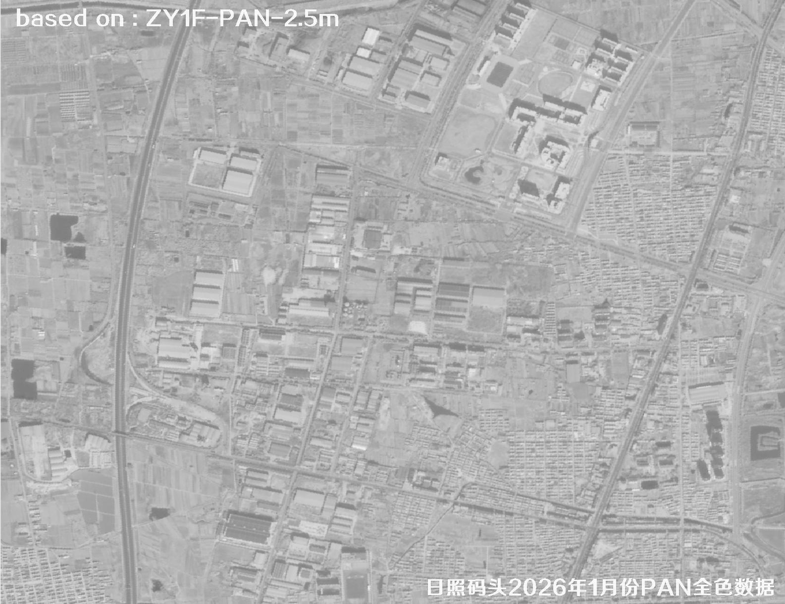 日照港口2026年ZY1F卫星2.5米PAN全色影像数据