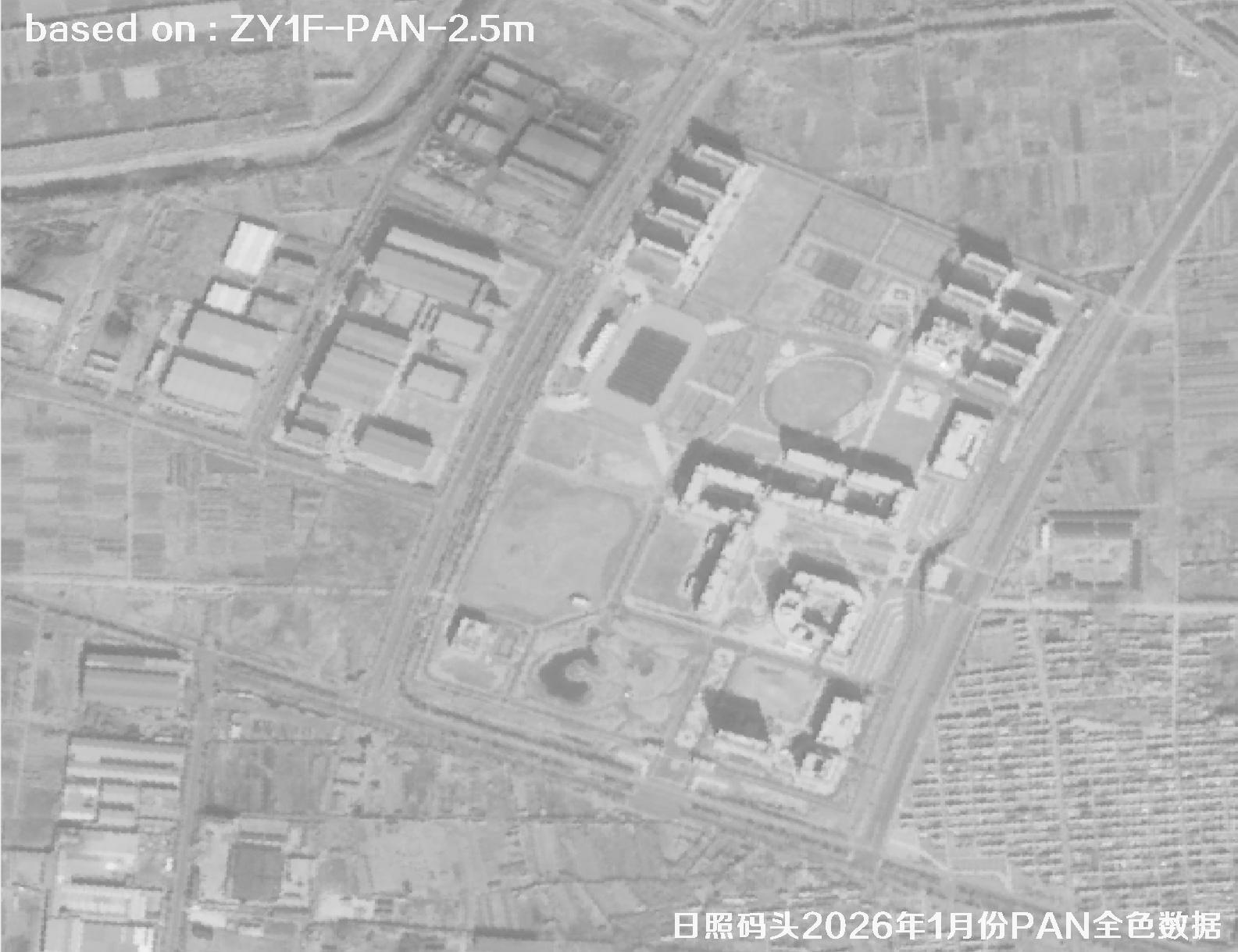 日照港口2026年ZY1F卫星2.5米PAN全色影像数据