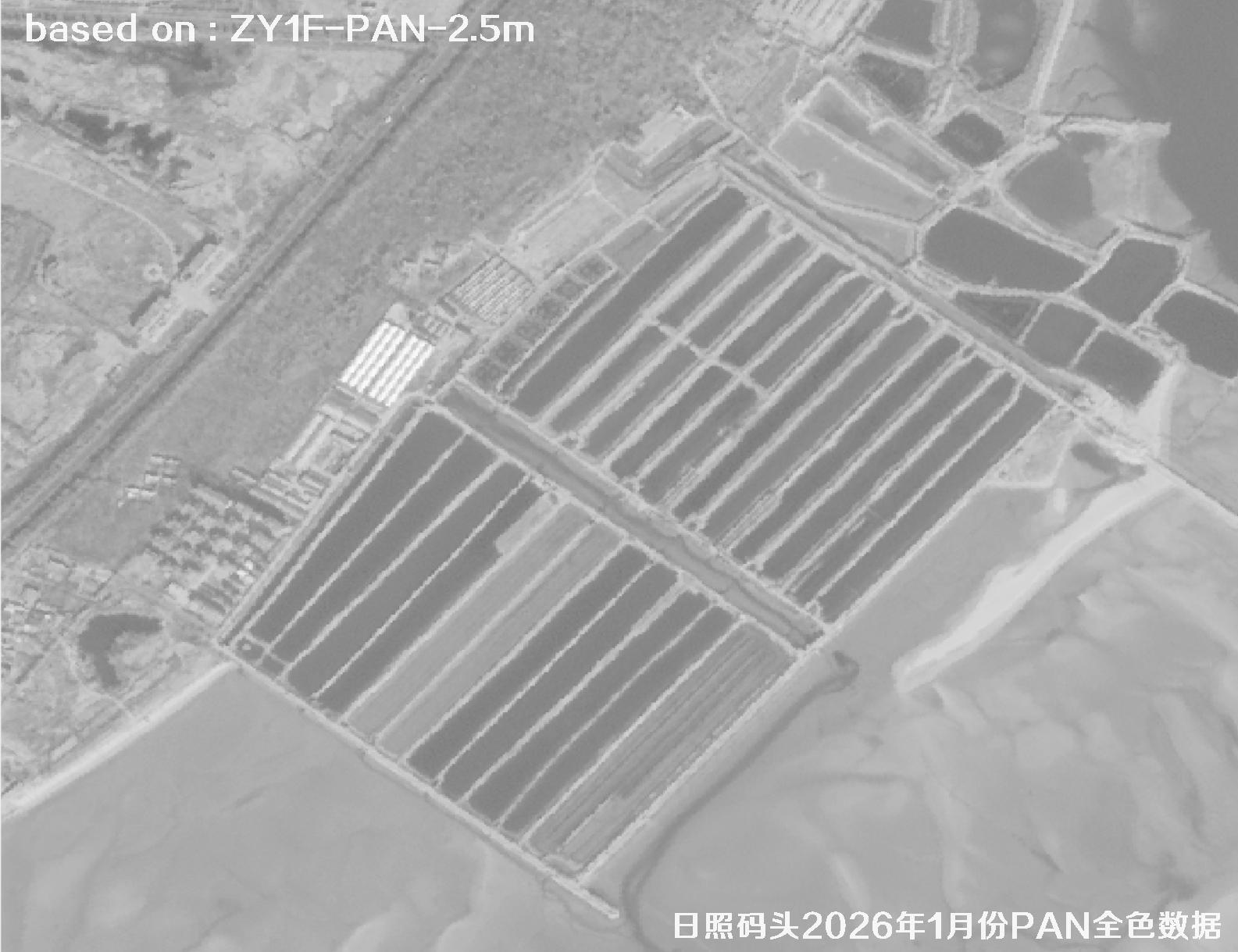 日照港口2026年ZY1F卫星2.5米PAN全色影像数据