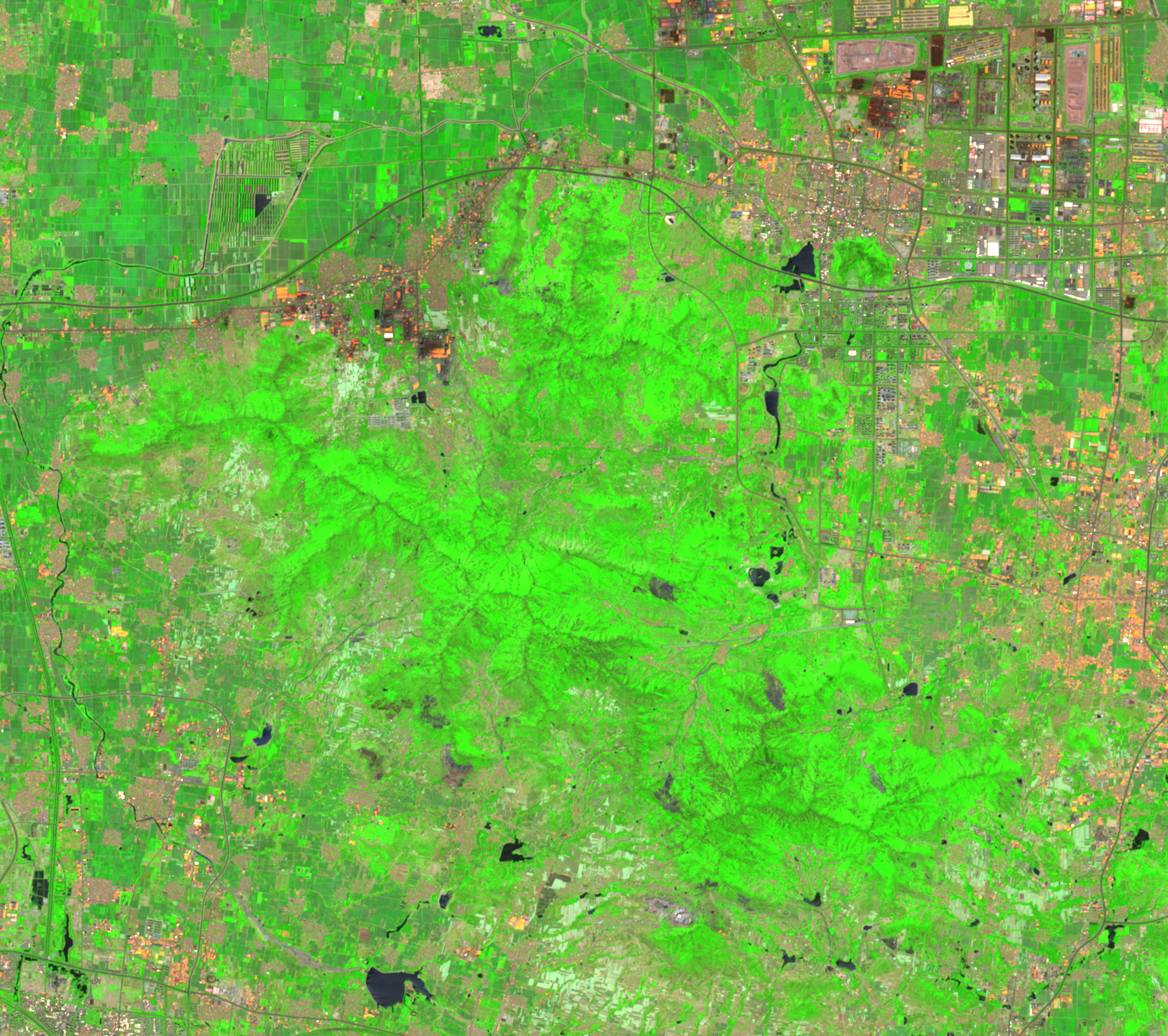 高光谱遥感卫星影像数据-山东省滨州市卫星影像图(22)
