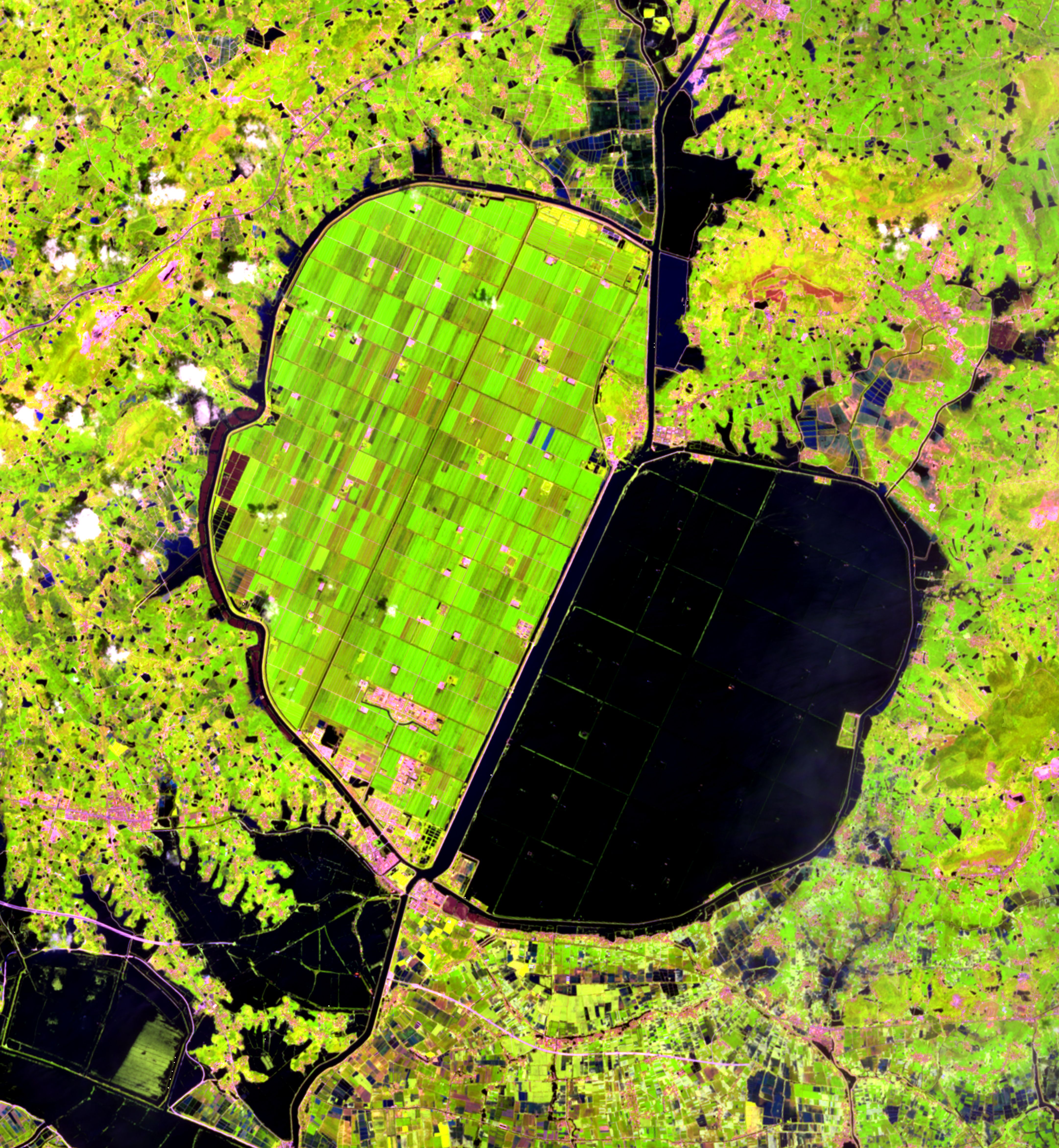 卫星遥感影像图卫星多光谱数据卫星雷达数据卫星影像数据样图vai植被